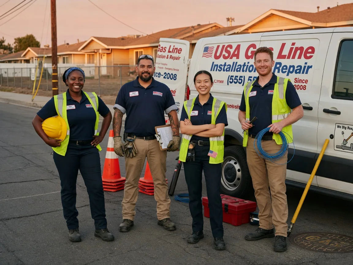 Gas Line Installation company in Ellamore, WV